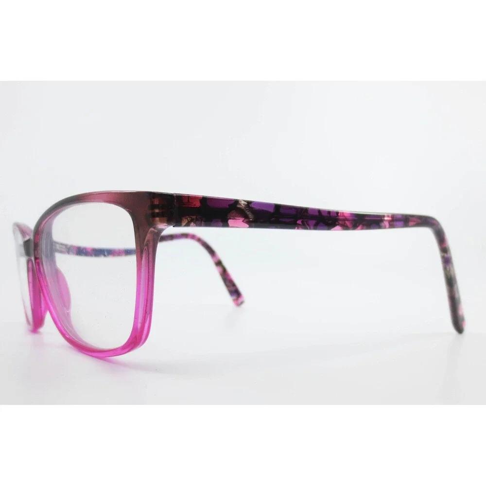 Ideal Optics Beth Eyeglasses Pink Purple Gradient Cat Eye Frames 57-16-145 36727